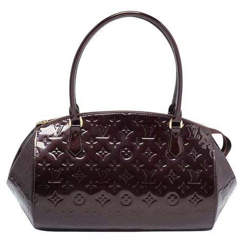 Louis Vuitton Sherwood in Amarante Monogram Vernis